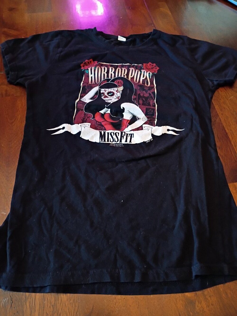 Horror Pops Missfit Girls Baby-doll Shirt